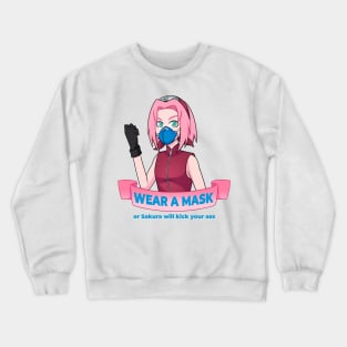 Wear a Mask Crewneck Sweatshirt